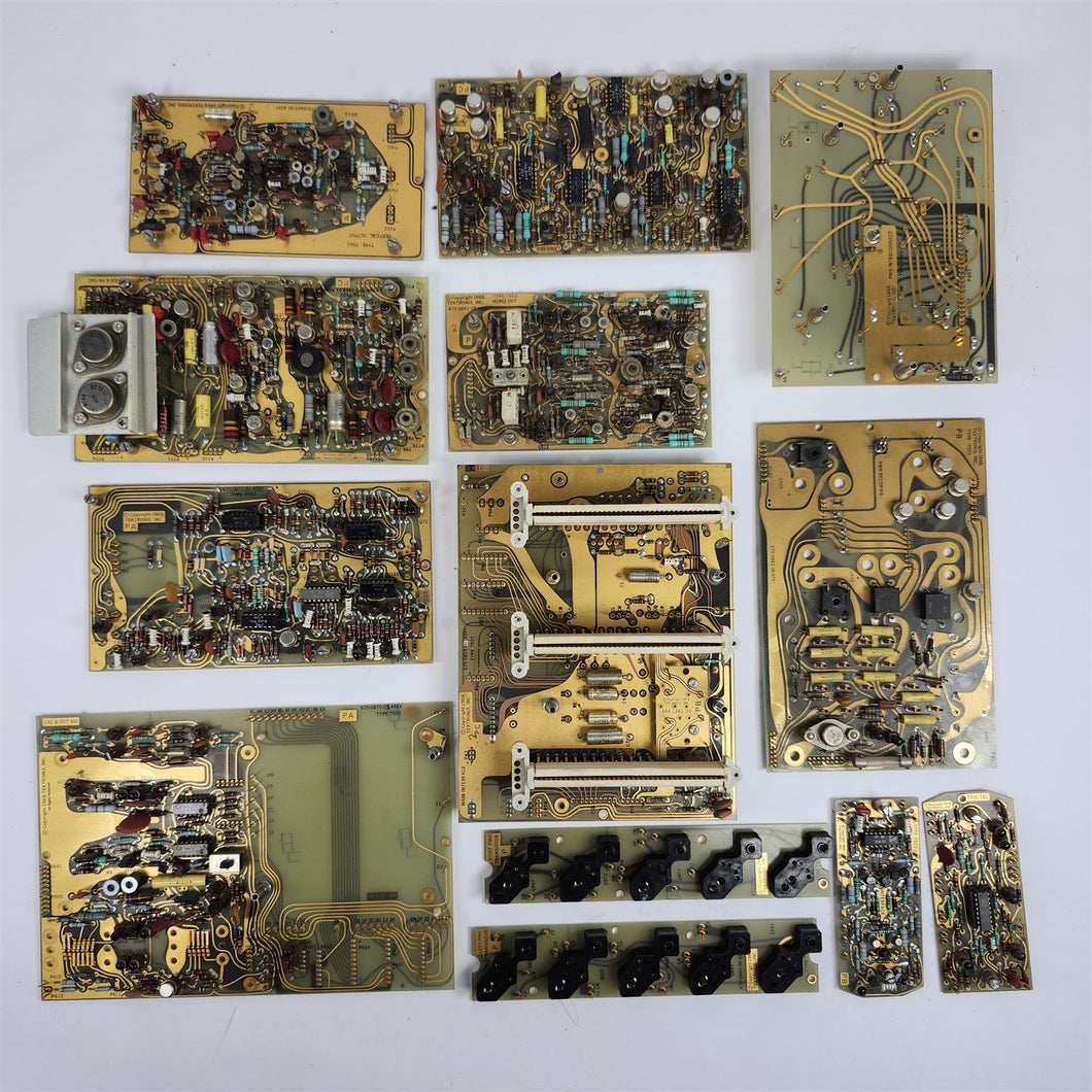 3.75 LB Gold Plated Circuit Boards 60-80s Scrap Recovery or Art - High Yield #3