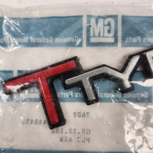 Load image into Gallery viewer, 85 1985 Buick Electra T-Type Emblem Nameplate GM 20448438 NOS Rare