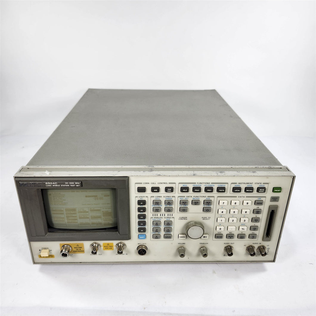HP 8924C CDMA Mobile Station Test Set 30-1000 MHz Agilent
