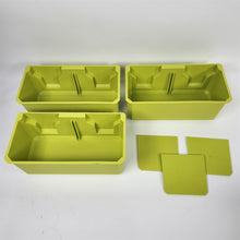 Load image into Gallery viewer, Ryobi Link Pack of 6 Organizer Bins | [3] Double, [3] Single, w/ [3] dividers