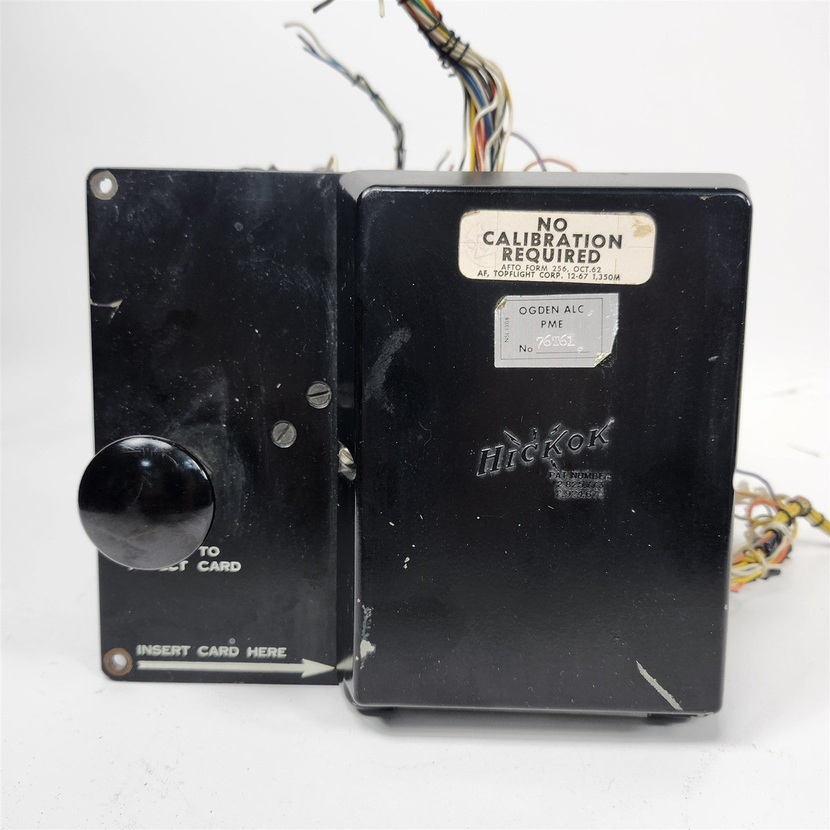 Cardmatic Card Mechanism w/ Wiring for Hickok 123A Tube Tester – Vegas ...