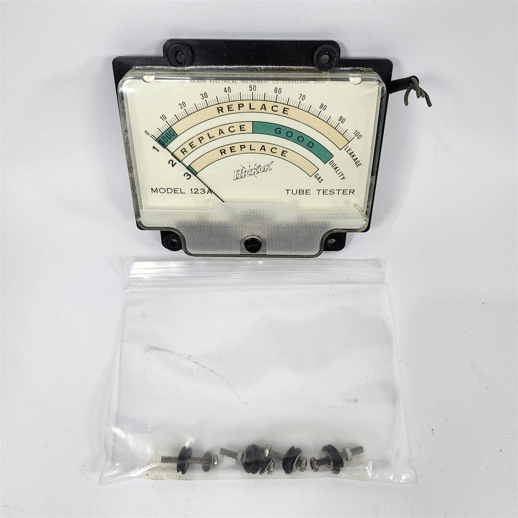 Leakage/Quality/Gas Meter Gauge for Hickok 123A Tube Tester