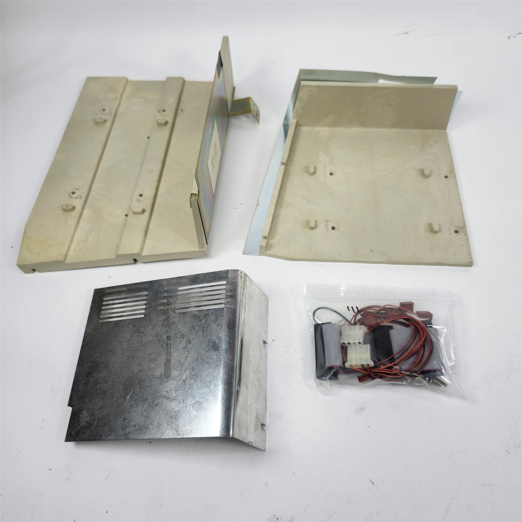 Vintage Original TRS-80 Model III/4 Dual Floppy Drive Housing Plastic