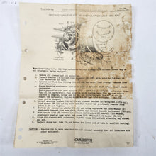 Load image into Gallery viewer, 49-50 Oldsmobile Rocket 8 V8 Back Draft Carburetor Carter 714S 714SU NOS