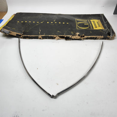 1941 Chevy Special Deluxe Hood Moulding Above Name Plate NOS 3658509 Broken