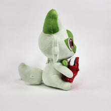 Load image into Gallery viewer, Pokémon Center Sprigatito Holiday Workshop Poké Plush 8.25" w/ Robot Dedenne