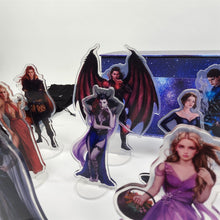 Load image into Gallery viewer, LitJoy Crate Sarah J Maas Character Standee Countdown Complete 12 Standees Lejov