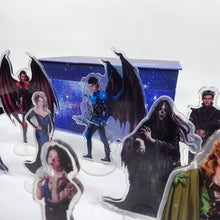 Load image into Gallery viewer, LitJoy Crate Sarah J Maas Character Standee Countdown Complete 12 Standees Lejov