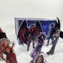 Load image into Gallery viewer, LitJoy Crate Sarah J Maas Character Standee Countdown Complete 12 Standees Lejov