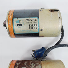Load image into Gallery viewer, Vintage Lot of 2 32-48 FPS Motors for DB Milliken DBM-5C High Speed 16mm Camera