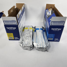 Load image into Gallery viewer, Genuine Brother TN229XXL 229XXL Yellow &amp; Cyan Toner Cartridges - Open Box