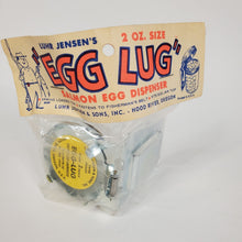 Load image into Gallery viewer, Luhr Jensen Egg Lug 2 oz Salmon Egg Dispenser NOS on Card