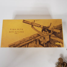 Load image into Gallery viewer, Fish-Rite Rod Holder Model G Boat Clamp NOS Box Pamphlet