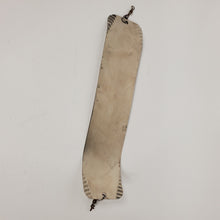 Load image into Gallery viewer, Rip's #2 Pat Pend Metal Fishing Dodger Flasher Vintage Used