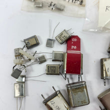 Load image into Gallery viewer, Large Lot Vintage Quartz Radio Crystals - CR-65/U Military, HC-6, M-Tron - Ham Radio Parts
