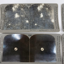 Load image into Gallery viewer, Lot of 8 Keystone Astronomy Stereoview Cards #593-600 Moon Saturn Mars Yerkes