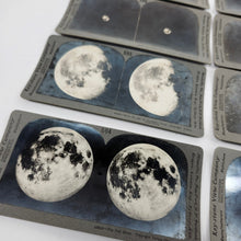 Load image into Gallery viewer, Lot of 8 Keystone Astronomy Stereoview Cards #593-600 Moon Saturn Mars Yerkes