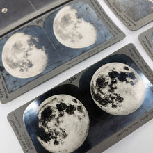 Load image into Gallery viewer, Lot of 8 Keystone Astronomy Stereoview Cards #593-600 Moon Saturn Mars Yerkes