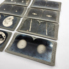 Load image into Gallery viewer, Lot of 8 Keystone Astronomy Stereoview Cards #593-600 Moon Saturn Mars Yerkes