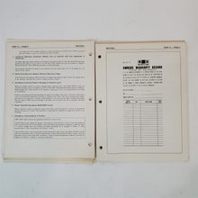 Load image into Gallery viewer, Vintage Acknowledgment of 1978 GMC Service Policies &amp; Procedures Manual