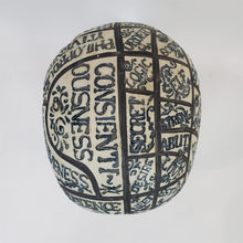Load image into Gallery viewer, Antique Phrenological Head Phrenology Bust Fowler's Improved Ceramic 9-1/2"