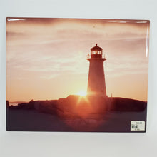 Load image into Gallery viewer, David Stern Photograph on Ceramic Tile, Lighthouse Sunrise