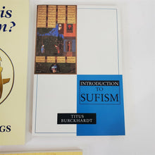 Load image into Gallery viewer, Lot of 3 Sufi Books: Secret Rose Garden; Intro to Sufism; What is Sufism