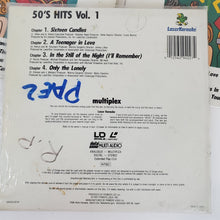Load image into Gallery viewer, Lot of 4 Pioneer Karaoke 50's Hits Vols 1, 4, 9 and 10 - 1950s 8" Mini Laserdisc