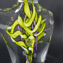 Load image into Gallery viewer, Schmidt Rhea Handblown glass Heartfelt Large 7" Paperweight Lime