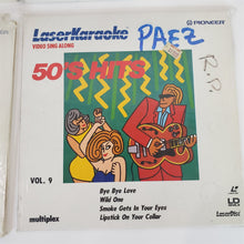 Load image into Gallery viewer, Lot of 4 Pioneer Karaoke 50's Hits Vols 1, 4, 9 and 10 - 1950s 8" Mini Laserdisc