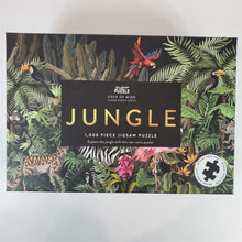 Load image into Gallery viewer, Lot of 2 Jigsaw Puzzles 1000 Pcs w/Poster JUNGLE, HOUSEPLANT JUNGLE