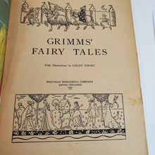 Load image into Gallery viewer, Grimms' Fairy Tales Illustrated by Goldy Young 1934