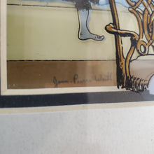 Load image into Gallery viewer, Jean-Pierre Weill 3D Glass Serigraph Art Vitreography "Boys on the Porch"