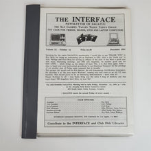 Load image into Gallery viewer, Vintage 1991 The Interface Newsletter 9 Issues San Gabriel Tandy User's Group