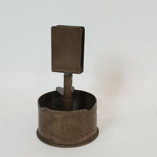 Load image into Gallery viewer, Trench Art Ash Tray 1914-1918 World War French 75mm Shell Imperial German Button
