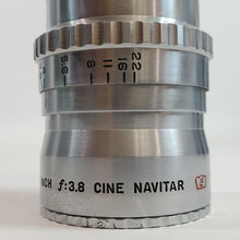 Load image into Gallery viewer, Elgeet Cine Navitar 6" 152mm f3.8 Cine Lens in Fairchild Mount Fixed Focus