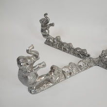 Load image into Gallery viewer, Vintage 1987 Arthur Court Aluminum Elephant Dish Holder #2