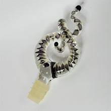 Load image into Gallery viewer, Payton Flameworks Freeform with Swirls handblown glass bottle stopper