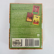 Load image into Gallery viewer, Tips for Daily Living by Iyanla Vanzant (2003, Cards,Flash Cards)