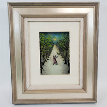 Load image into Gallery viewer, Moonlight Dance 3D Glass Serigraph Painting Jean Pierre Weill Limited 244/450