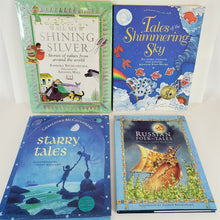 Load image into Gallery viewer, Lot of 4: Russian FolkTales; StarryTales; Tales-Shimmering Sky; All my Shining