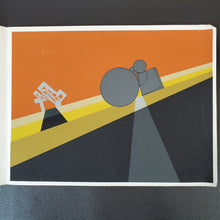 Load image into Gallery viewer, Profile Cantos GOX Series Print Ernest Trova Pace Gallery Invitation 1975