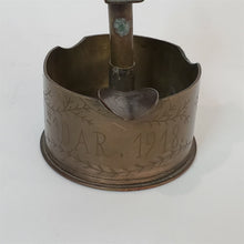 Load image into Gallery viewer, Trench Art Ash Tray 1914-1918 World War French 75mm Shell Imperial German Button