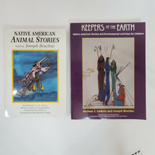 Load image into Gallery viewer, Lot of 2 Books: Keepers of the Earth and Native American Animal Stories