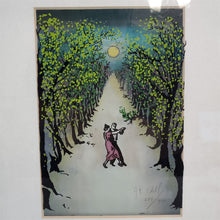 Load image into Gallery viewer, Moonlight Dance 3D Glass Serigraph Painting Jean Pierre Weill Limited 244/450