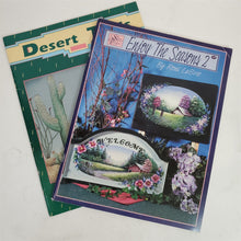 Load image into Gallery viewer, Lot of 2 Decorative Art Books: Enjoy the Seasons 2 &amp; Desert Trails