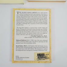 Load image into Gallery viewer, Lot of 3 Sufi Books: Secret Rose Garden; Intro to Sufism; What is Sufism