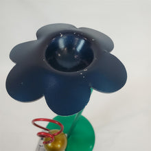 Load image into Gallery viewer, Vintage Candle Flowers Metal Flower Tea Light Candle Holder with Snuffer