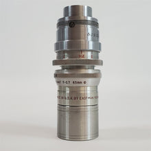 Load image into Gallery viewer, Kodak Anastigmat 63mm f2.7 Cine Lens in S Mount