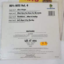 Load image into Gallery viewer, Lot of 5 Pioneer Karaoke: 70's Hits #12, 16, 21, 27 &amp; 80's #4 8" Mini-LaserDisc